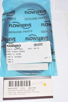 NEW Flowserve, Part: 20A11CM452, O-Ring, Material: NM-75