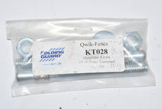 NEW Folding Guard Qwik-Fence, KT028, Hardware Kit for Qwik-Fence Universal Post