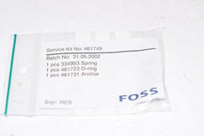 NEW Foss 461749 Milkoscan Service Kit, Spring, O-Ring & Anchor