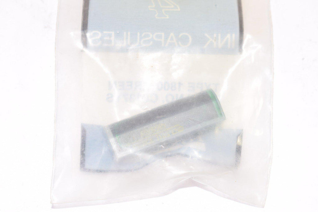 NEW Foxboro Type 1800 Green Ink Capsule C0137YS