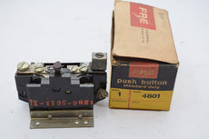 NEW FPE Federal Pacific 4801 Push Button Switch Standard Duty M321