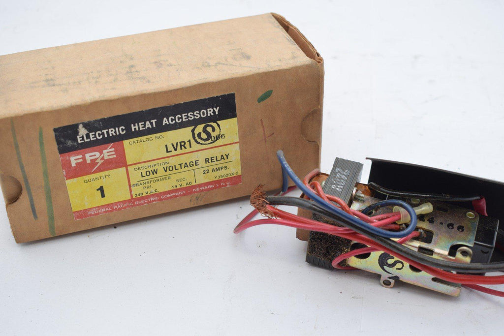 NEW FPE Federal Pacific LVR1 Low Voltage Relay 22A 240VAC
