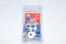 NEW Gardner Bender 20-105 17 Count 16-14 Gauge Blue Ring Terminals