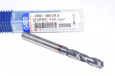 NEW GARR Tool 20566 1580H G High Performance Short Length Drill Bit, G Drill - Letter, 0.261 in Drill - Decimal Inch, Submicron Grain Solid Carbide, TiAlN Coated