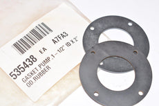 NEW Gasket,Pump 1-2'' ID X 2 OD Rubber A7FA3