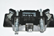 NEW GE CR305X100E NEMA Adder Auxiliary Contact Block: NEMA Adder Auxiliary Contact Block, 10 A, Side, 1 Contacts