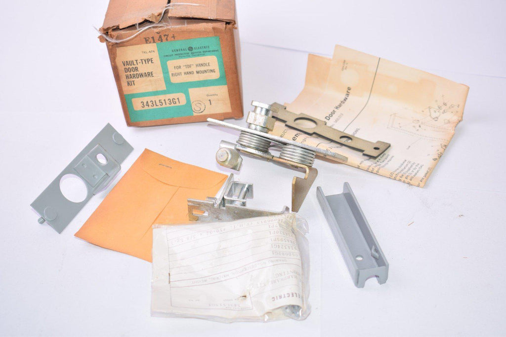 NEW GE General Electric 343L513G1 Vault-Type Door Hardware Kit For ''TDF'' Handle Right Hand Mounting