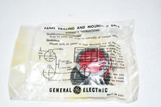 NEW GE Red Pushbutton Switch Cover Seal Kit