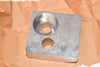 NEW GE Turbine Part: 322136757P001 Rev. A Stainless Steel Fitting, 2-1/2'' OAL x 2-1/4'' W x 1'' Thick