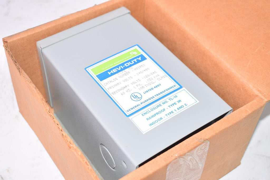 NEW General Signal Emerson HS1A50 Hevi-Duty Type HS General Purpose Transformer 240/480V