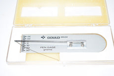 NEW Gould Brush Pen Gage 0-30 Grams