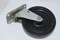 NEW Grainger 4X695 Standard Plate Caster, Swivel, Polyolefin, 220 lb, 5 in Wheel Dia.