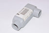 NEW GRAINGER APPROVED LB-Style 1/2'' Conduit Outlet Body, Threaded Aluminum, 4.25 cu. in., 11Y570