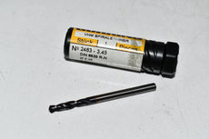 NEW Guhring 2463 3.45 Carbide Stub Drill
