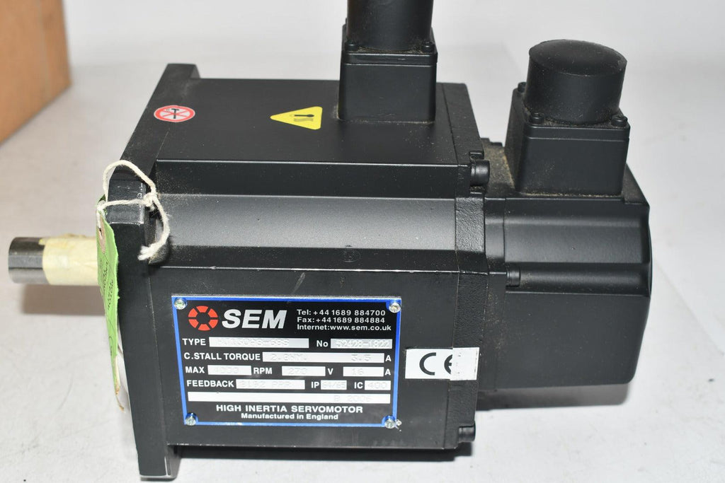 NEW HAAS 62-0053 Servo Motor SEM HJ130A8-68S 16A 270V 4000RPM Mini Mil ...