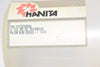 NEW Hanita Z307376059A 093622-1 M-42 USA 3'' Dia x 1-1/4'' Shank x 5'' (Q/J) Reduced Shank Finishing End Mill