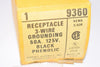 NEW, Harvey Hubbell Inc, 9350, Receptacle, 3-Wire Grounding