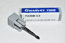 NEW Harvey Tool 72308-C3 1/8'' 90 Degree Point Angle 2FL AlTiN Coated Solid Carbide Drill Mill