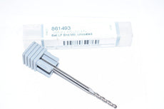 NEW Harvey Tool 861493 3/32'' x 0.6700'' LOC x 1/8'' Shank x 2-1/2'' OAL Carbide End Mill