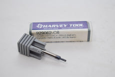 NEW Harvey Tool 929062-C6 Carbide Ball End Mill 1/16'' Mil Dia. 4FL