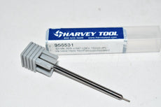 NEW Harvey Tool 956531 1/32'' Carbide Corner Radius & Corner Chamfer End Mill for Aluminum Alloys