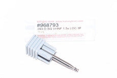 NEW Harvey Tool 968793 3/32'' 3FL Stub Carbide Square End Mill