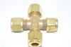 NEW Hoke Parker 6--B 4 Way Brass Fitting 3/8''