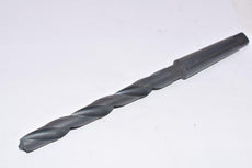 NEW HSS 35/64'' #2 Morse Taper Shank Drill Bit, 9-1/16'' OAL x 1/2'' Shank