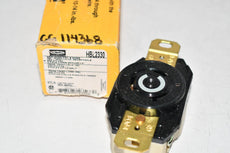 NEW Hubbell HBL2330 20A Twist-Lock Receptacle 2P 3W 277VAC L7-20R BK