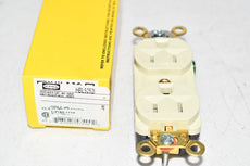 NEW Hubbell HBL5252I Heavy Duty Grounding Standard Straight Blade Receptacle