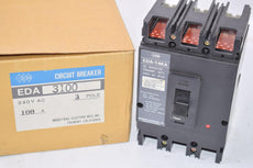 NEW IEM CAT NO. EDA3100, EDA-14KA 100AMP 240V AC 3 Pole Circuit Breaker