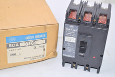 NEW IEM EDA3100, EDA-14KA Circuit Breaker 240V 100A 3 Pole Unit 40 DEG C