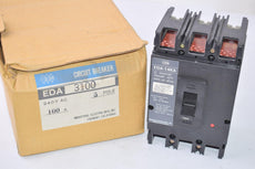NEW IEM EDA3100, EDA-14KA Industrial Circuit Breaker 240V 100A 3 Pole Unit 40 DEG C