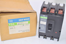 NEW IEM FSA 3125, FSA-18KA 3 Pole 480V 125 Amp Circuit Breaker 40 DEG C