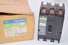NEW IEM FSA3125 FSA-18KA Circuit Breaker 125 AMP 480V AC 3Pole 40 DEG C