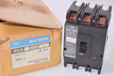 NEW Industrial Electric MFG EDA3100 EDA-14KA 100A 240 VAC 3 Pole Circuit Breaker Switch