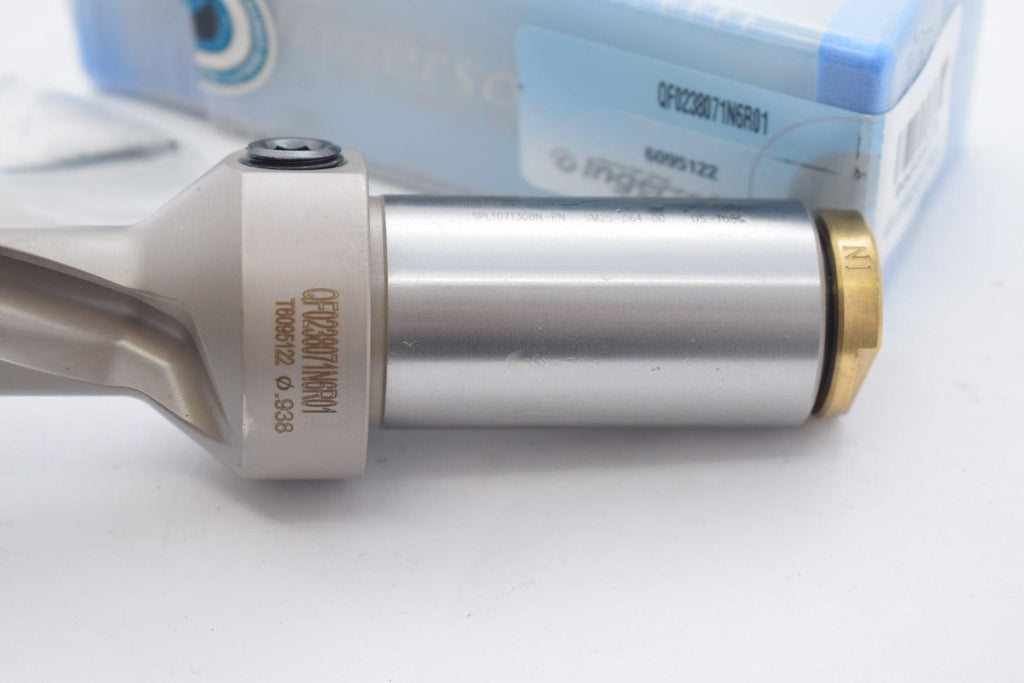 NEW Ingersoll QF0238071N6R01 Indexable Drill 0.938'' Cutting Dia. Flat