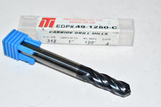 NEW Internal Tool 49-1250-C Carbide Drill Mill Cutter 0.312'' 4FL 2-1/2'' OAL