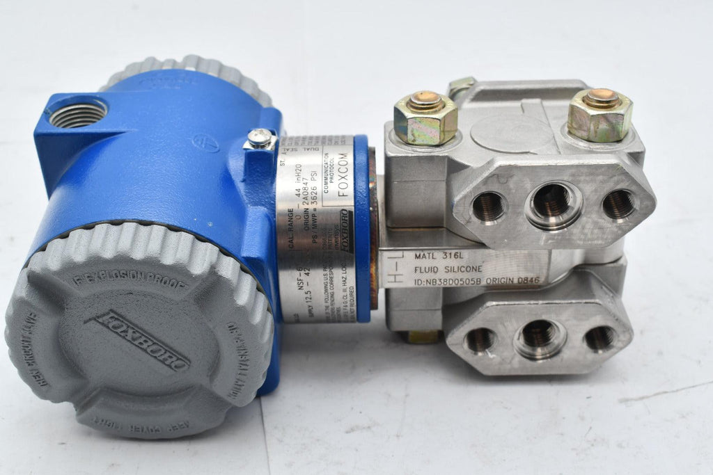 NEW Invensys Foxboro IDP10-D22B21F Pressure Transmitter Sensor 12.5-42 ...