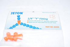 NEW JETON 1/4'' Y Connector, pack of 2, 82028 Flex Coolant Hose