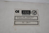 NEW KEB COMBIVERT OPERATOR F5 , DIN66019 KEYBOARD OPERATOR PANEL 22-2011