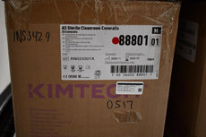 NEW Kimberly Clark Kimtech 88801 A5 Sterile Cleanroom Coveralls MEDIUM 25/Pack