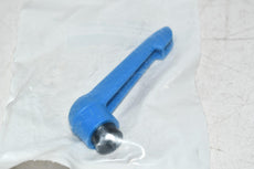 NEW KIPP K0269.20687 Adjustable Handle: Teardrop, Thermoplastic Handle, M6 Thread Size, Blue