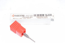 NEW KYOCERA 105-0420.400 DRILL, #58 DRILL - WIRE, 0.042 IN DRILL - DECIMAL INCH, 1/8 IN SHANK, 2 FLUTES
