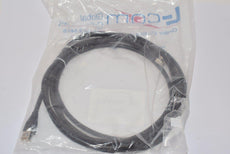 NEW L-Com TRD855SIGBLK-10 Ethernet Cable, Cat5e, Cat5e, RJ45 Plug, RJ45 Plug, 10 ft, 3 m, Black