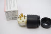 NEW Legrand-Pass & Seymour L520P Turn Lock 20A 125 Volt, Armor Locking Device Plug