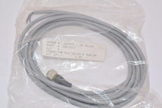 NEW LEUZE ELECTRIC M12 KD-03-4 PUR/3M CABLE CONNECTOR