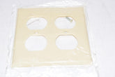 NEW Leviton 510-86016 Duplex Receptacle Wall Cover