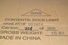 NEW LUMAPRO 24K345 Dock Light: Halogen, 60 in Arm Reach, Articulating, 8,500 lm Max Brightness, 500 W, 120V AC
