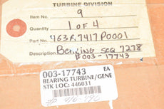 NEW Masoneilan Valve & Controls - Dresser Part: 463A7417P0001, Turbine Roller Bearing, 003-17743